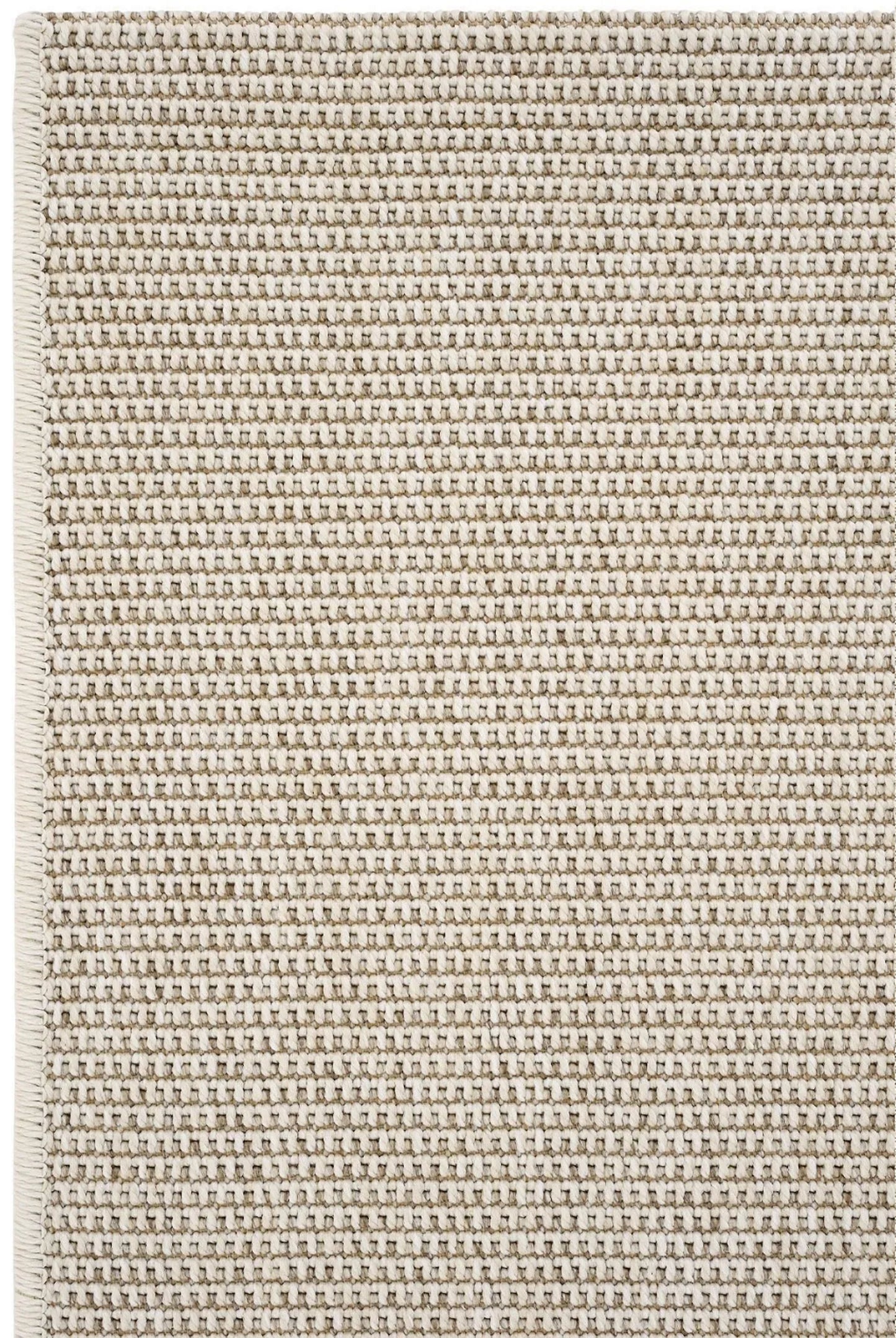 ROMANO 8785 Krem - Jüt Tabanlı Modern Dokuma Kilim Sisal Jüt Toz Vermez Hasır Halı & Yolluk & Oval & Daire