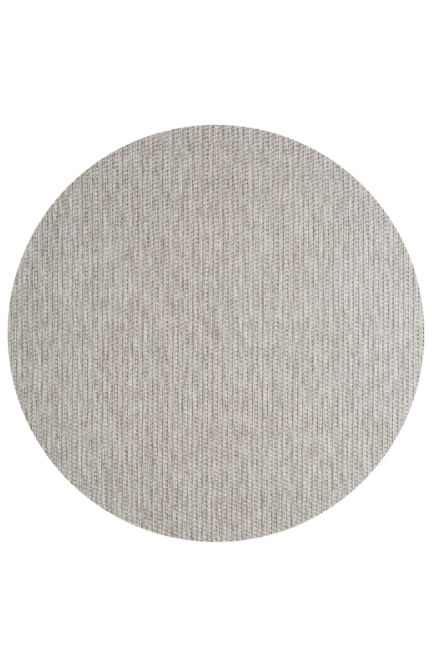 ROMANO 7766 Bej-Gri - Jüt Tabanlı Modern Dokuma Kilim Sisal Jüt Toz Vermez Hasır Halı & Yolluk & Oval & Daire