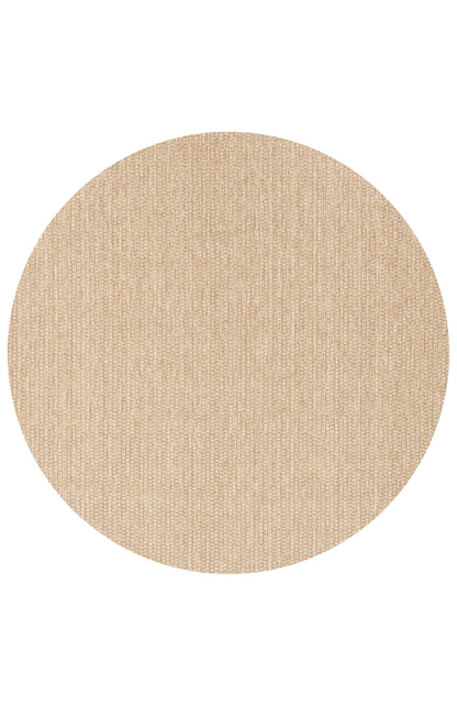 ROMANO 7766 Bej - Jüt Tabanlı Modern Dokuma Kilim Sisal Jüt Toz Vermez Hasır Halı & Yolluk & Oval & Daire