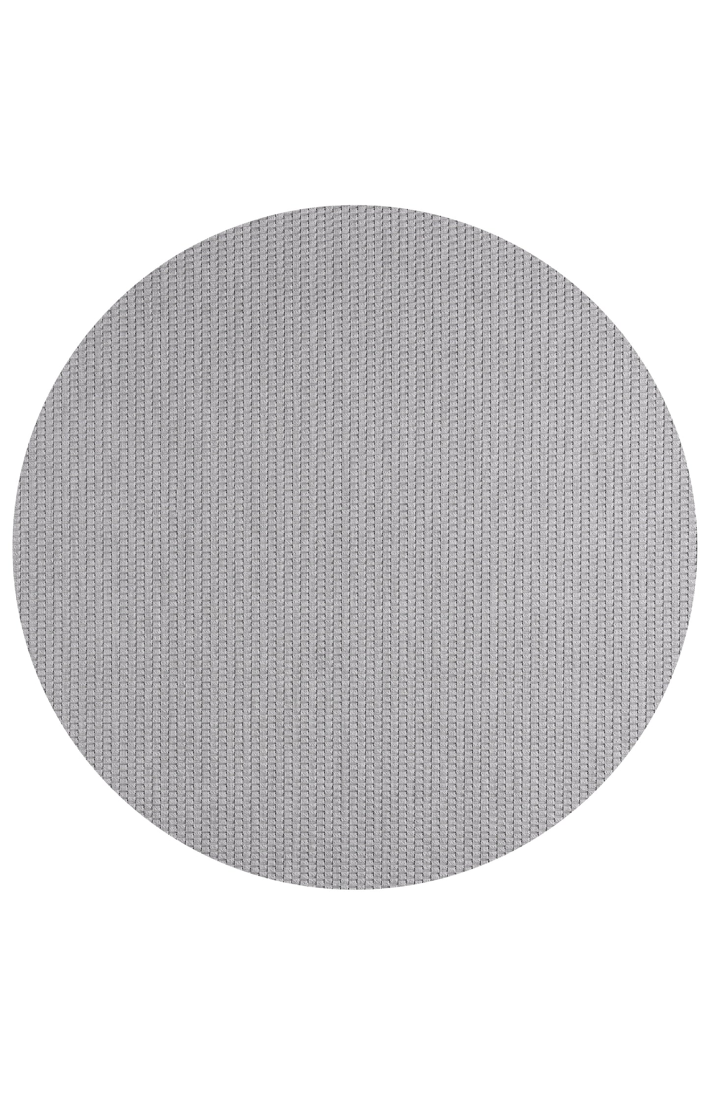 ROMANO 7766 Gri - Jüt Tabanlı Modern Dokuma Kilim Sisal Jüt Toz Vermez Hasır Halı & Yolluk & Oval & Daire