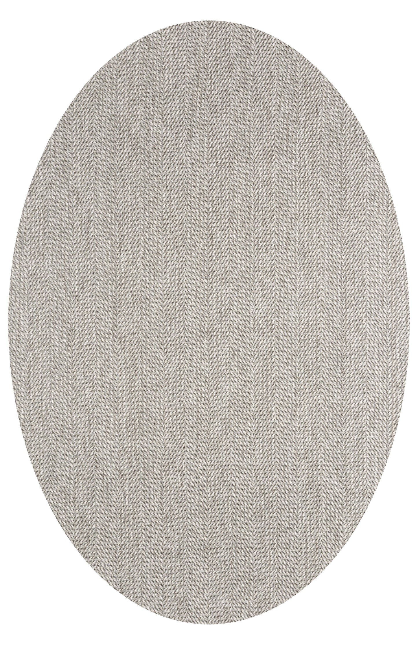 ROMANO 8784 Bej-Gri - Jüt Tabanlı Modern Dokuma Kilim Sisal Jüt Toz Vermez Hasır Halı & Yolluk & Oval & Daire