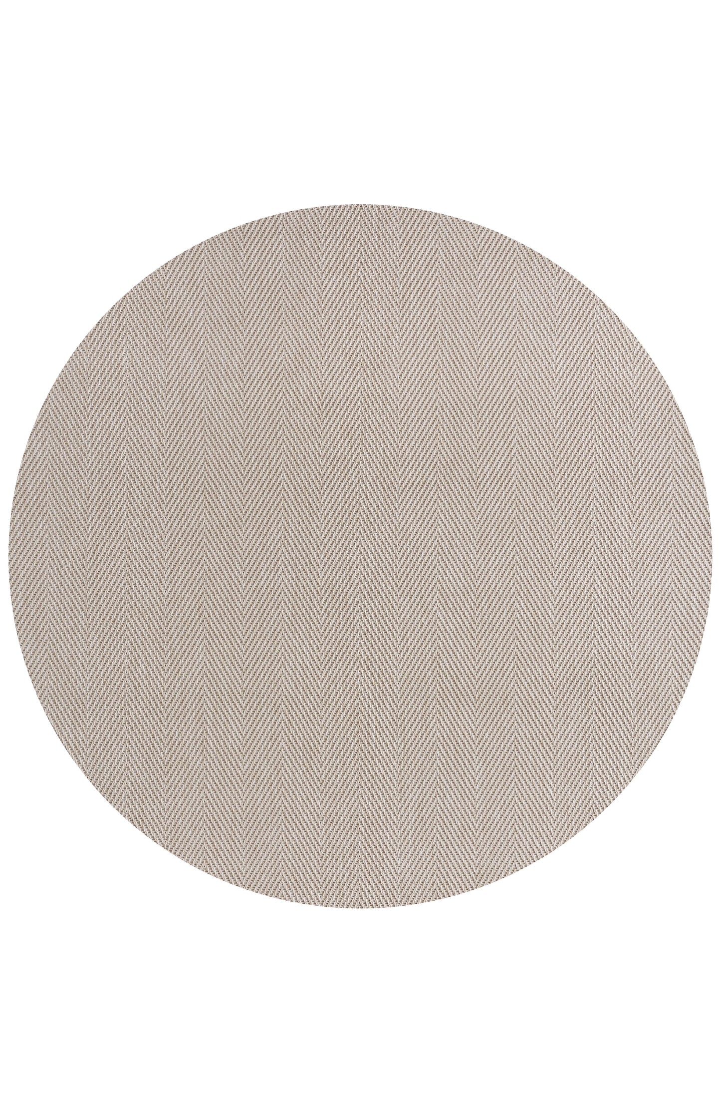 ROMANO 8784 Bej - Jüt Tabanlı Modern Dokuma Kilim Sisal Jüt Toz Vermez Hasır Halı & Yolluk & Oval & Daire