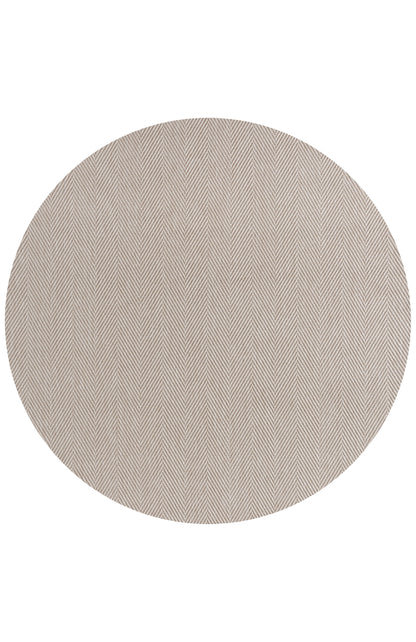 ROMANO 8784 Bej - Jüt Tabanlı Modern Dokuma Kilim Sisal Jüt Toz Vermez Hasır Halı & Yolluk & Oval & Daire