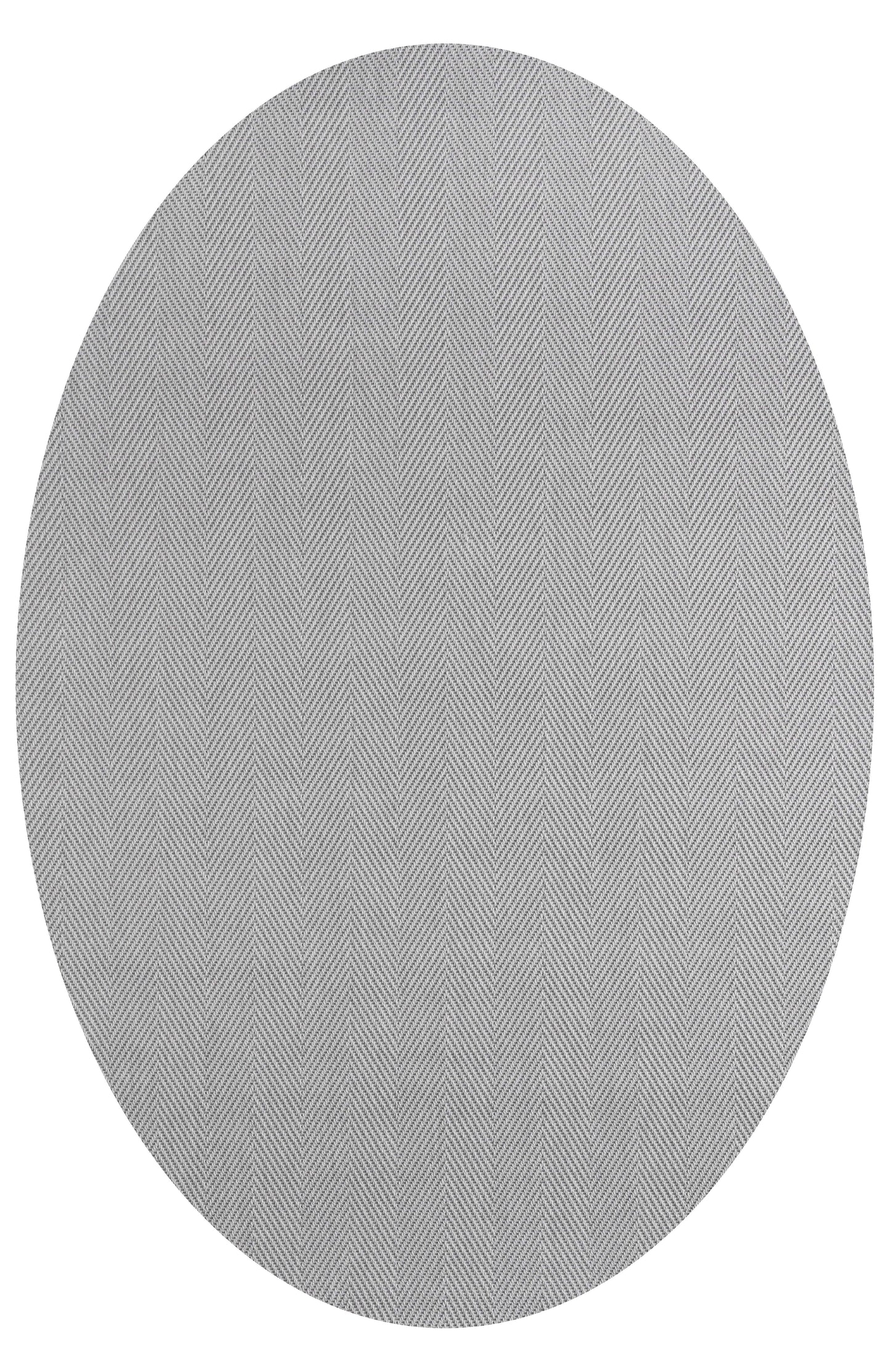 ROMANO 8784 Gri - Jüt Tabanlı Modern Dokuma Kilim Sisal Jüt Toz Vermez Hasır Halı & Yolluk & Oval & Daire