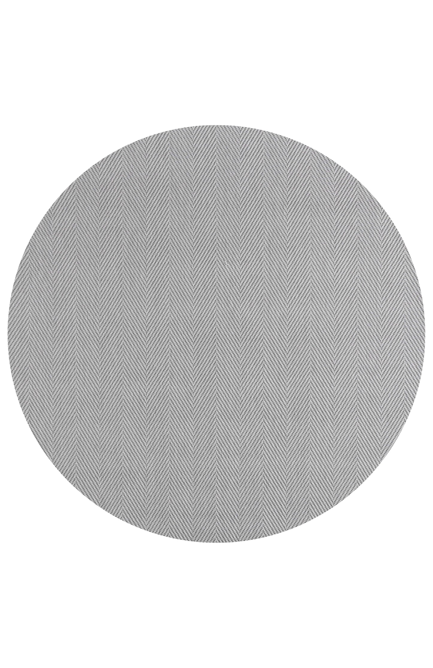 ROMANO 8784 Gri - Jüt Tabanlı Modern Dokuma Kilim Sisal Jüt Toz Vermez Hasır Halı & Yolluk & Oval & Daire