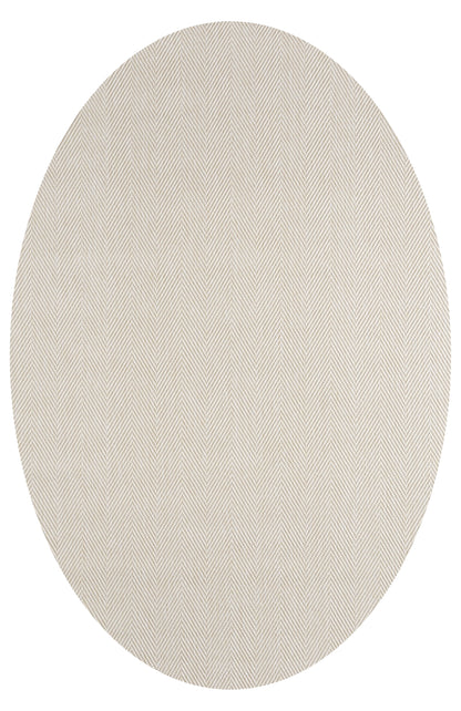 ROMANO 8784 Krem - Jüt Tabanlı Modern Dokuma Kilim Sisal Jüt Toz Vermez Hasır Halı & Yolluk & Oval & Daire