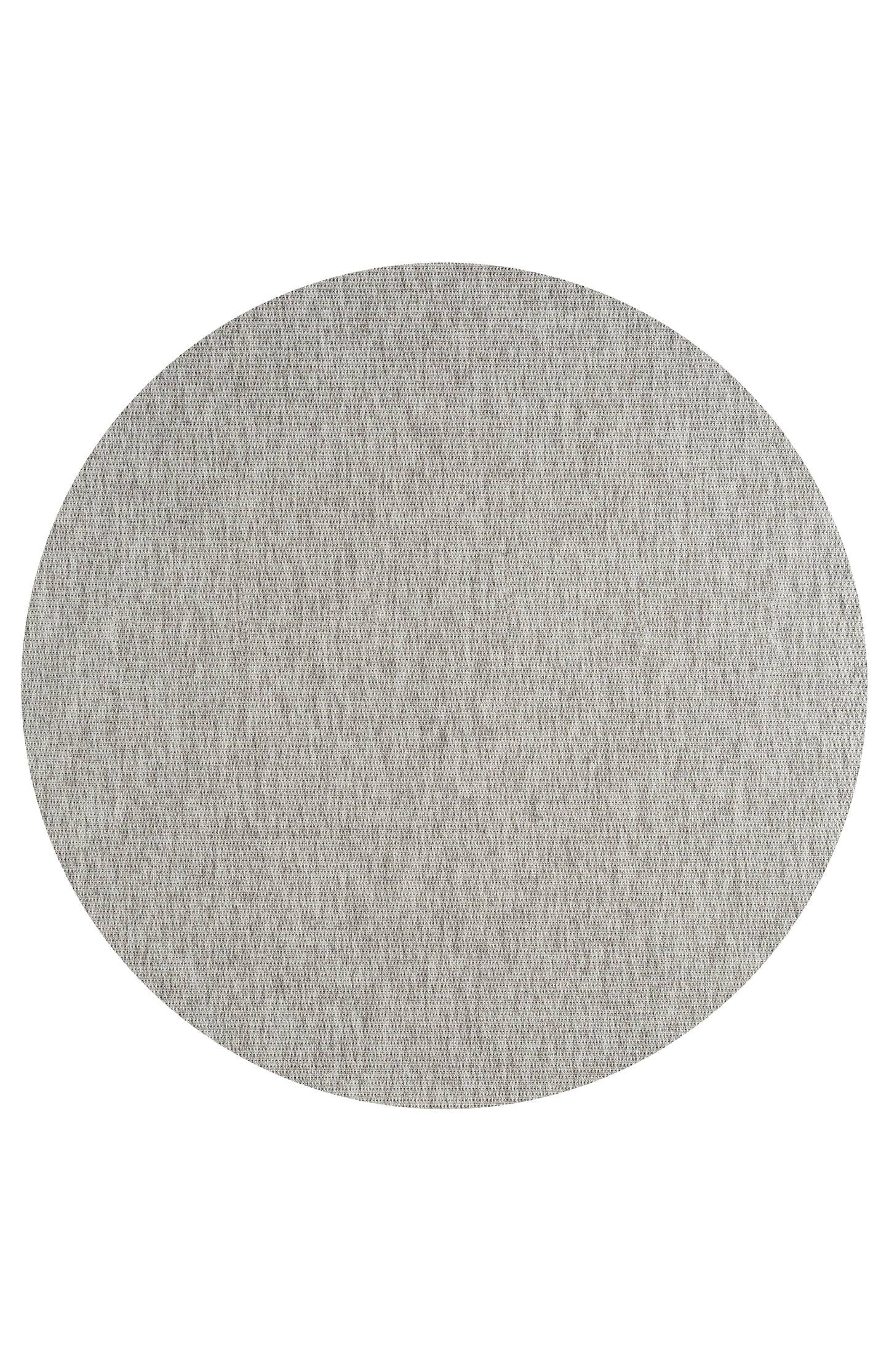 ROMANO 8785 Bej-Gri - Jüt Tabanlı Modern Dokuma Kilim Sisal Jüt Toz Vermez Hasır Halı & Yolluk & Oval & Daire