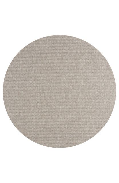 ROMANO 8785 Bej - Jüt Tabanlı Modern Dokuma Kilim Sisal Jüt Toz Vermez Hasır Halı & Yolluk & Oval & Daire