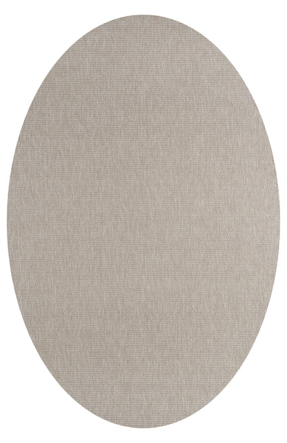 ROMANO 8785 Bej - Jüt Tabanlı Modern Dokuma Kilim Sisal Jüt Toz Vermez Hasır Halı & Yolluk & Oval & Daire