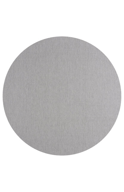 ROMANO 8785 Gri - Jüt Tabanlı Modern Dokuma Kilim Sisal Jüt Toz Vermez Hasır Halı & Yolluk & Oval & Daire