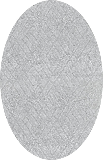 SOFT 102 Gri Bukle Dokuma Yumuşak Örgülü Halı